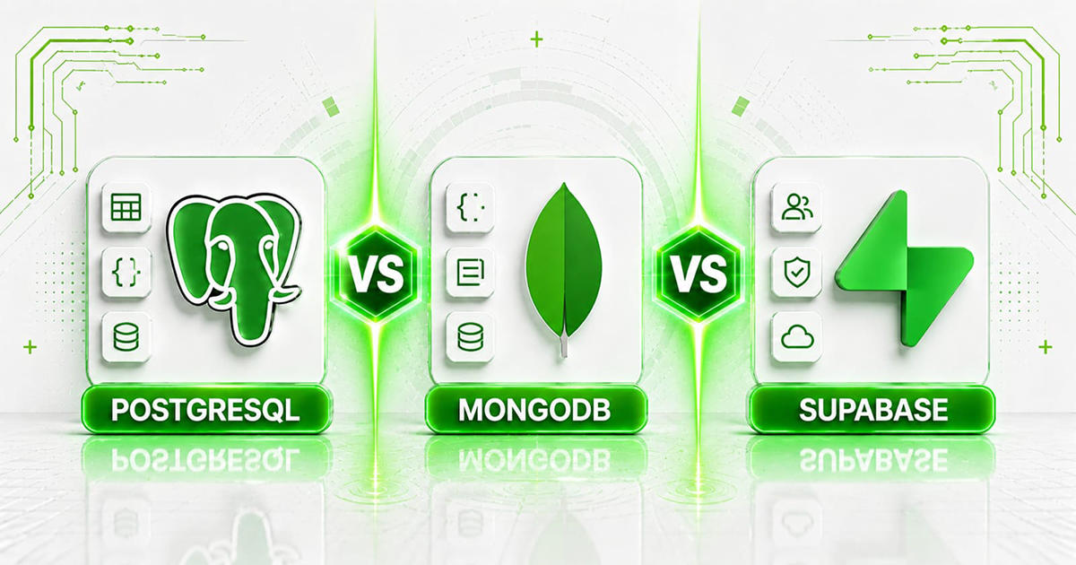 PostgreSQL vs MongoDB vs Supabase: Picking the Right DB for AI SaaS